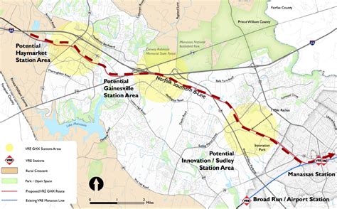 Expanding the Virginia Railroad Express (VRE) Rail Network