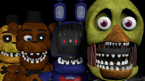 FNAF Withered Animatronics (SFM) by Doctor-Quillo on DeviantArt