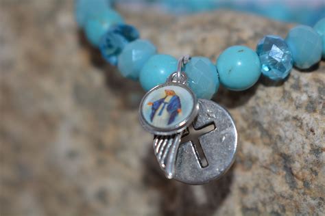 Virgin Mary Bracelet Religious Bracelet Blessed Virgin - Etsy