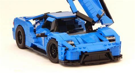 This Guy’s Homemade Lego 2017 Ford GT Looks Pretty Neat | Carscoops