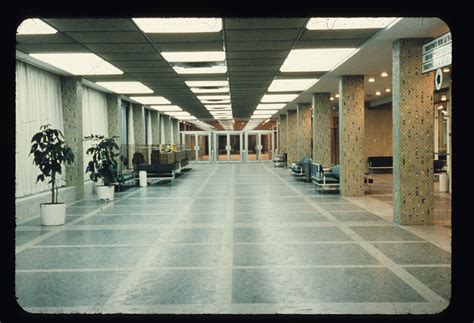 Montreal's Dorval airport lounge. Interior design by GSM, 1958 Dorval, Airport Lounge, Montreal ...