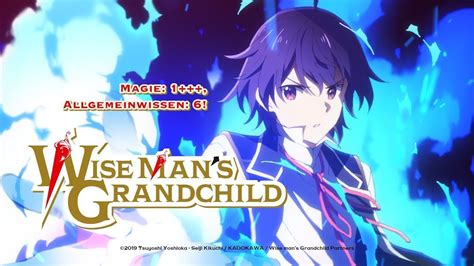 Wiseman Grandchild Anime Episode 1 ~ Grandchild Wise Manga Novel Light Planet Anime Man | Dozorisozo