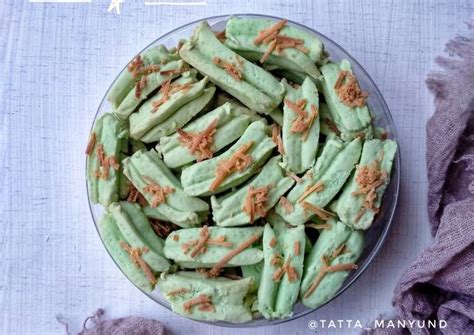 Resep Kue Sagu Pasta Pandan dengan Otang (Oven Tangkring) oleh Tata ...