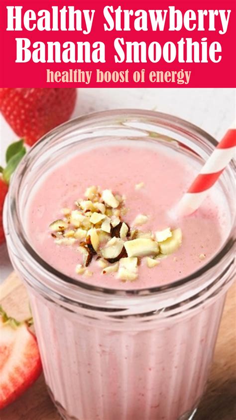 Healthy Strawberry Banana Smoothie – Daydream believer