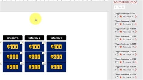 9 Steps to Make Jeopardy PowerPoint Game ScoreBoard!