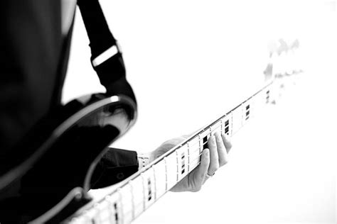 Black And White Bass Guitar Pictures Stock Photos, Pictures & Royalty ...