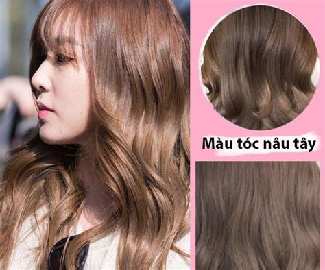 Bảng màu tóc nhuộm đẹp trẻ trung dẫn đầu xu hướng hiện nay