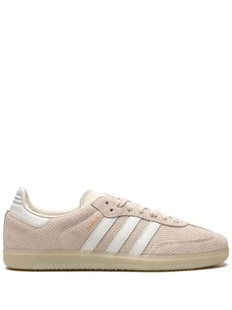 Adidas Samba Og ""linen"" Sneakers - Pink | Editorialist