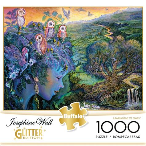 Josephine Wall A Parliament of Owls Glitter Edition 1000 Piece Jigsaw ...