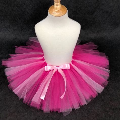 Lovely Baby Pink Tutu Skirts Infant Girls Tulle Ballet Tutus Skirts ...