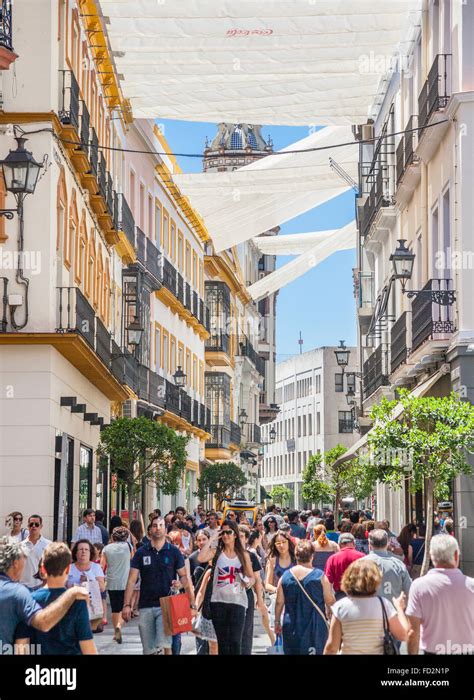 Spain, Andalusia, Province of Seville, Seville, Casco Antiguo, sun ...