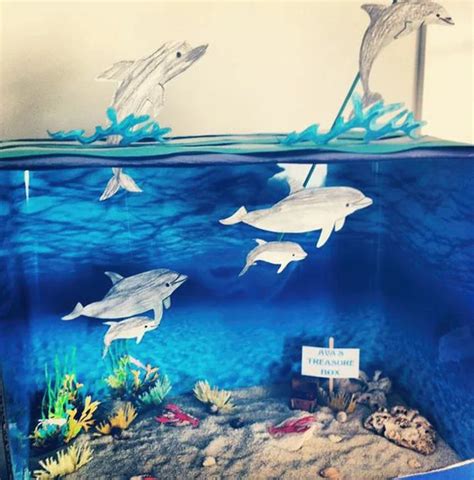 sea diorama ideas | underwater diorama | Diorama kids, Ocean diorama, Ecosystems diorama