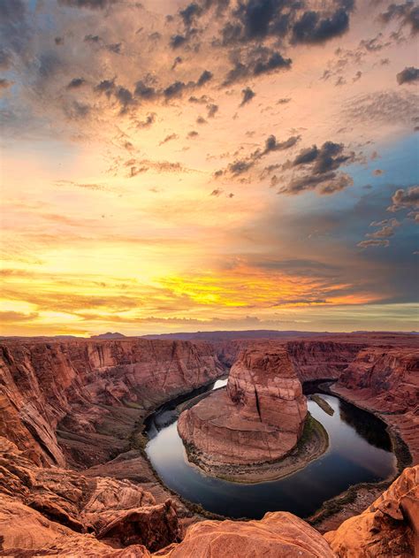 Sunset at Horseshoe Bend · Free Stock Photo