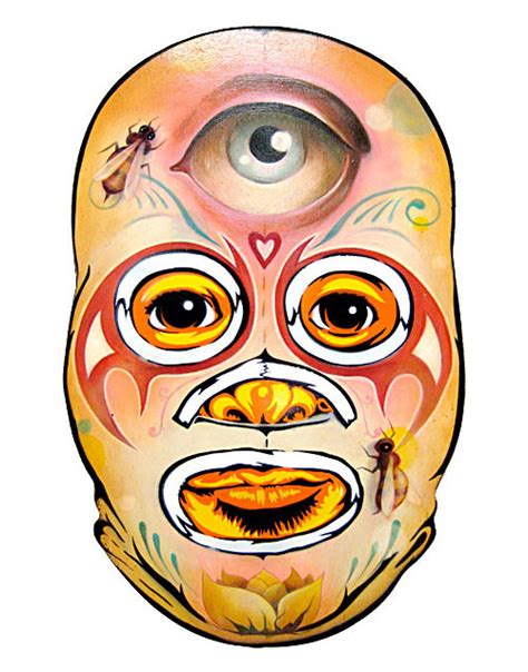 Wooden Mexican wrestler masks! – BOOOOOOOM! – CREATE * INSPIRE * COMMUNITY * ART * DESIGN ...