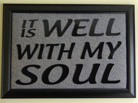 It Is Well With My Soul Wall Art - Tshanina Peterson