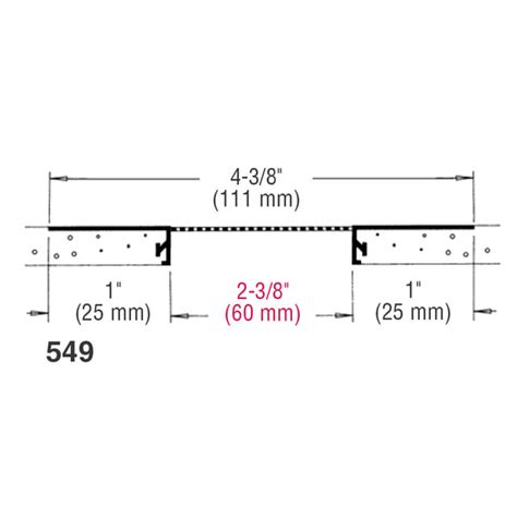 Continuous Soffit Vent 2-3/8", 3", 4" and 6" vents - Plastic Components