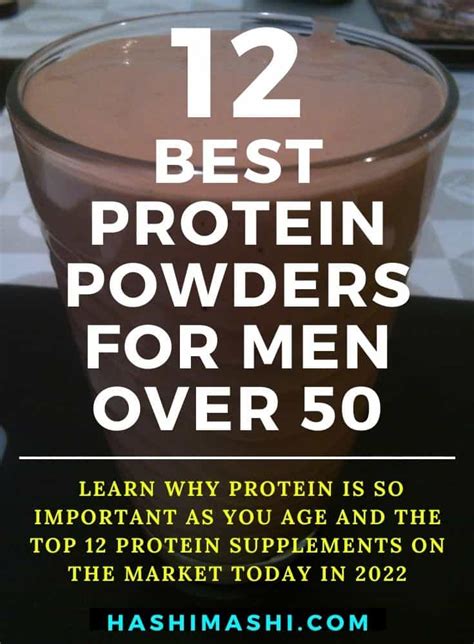 12 Best Protein Powders for Men Over 50: 2024 Buying Guide