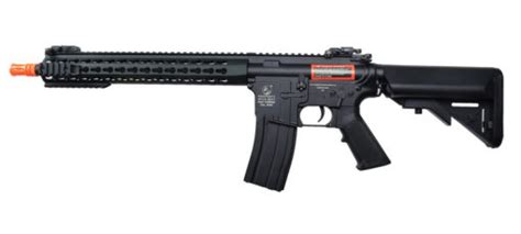 COLT M4A1 FULL METAL 13″ KEYMOD AIRSOFT AEG, BLACK 180840 – KTS Tactical