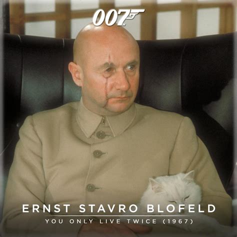 Ernst stavro blofeld is the founder of spectre and behind the hijacking ...