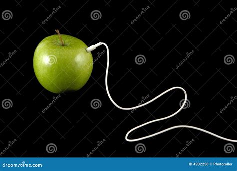 Apple Headphones stock photo. Image of sound, buttons - 4932258