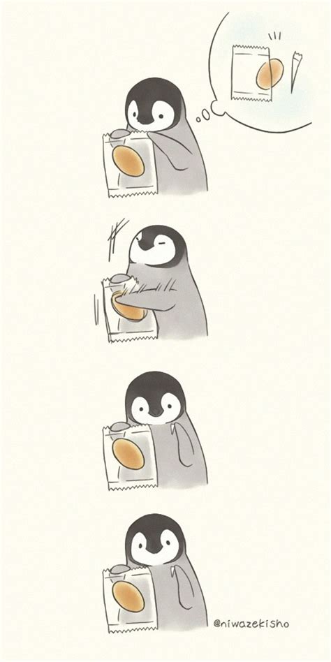 30 Comics Featuring An Adorable Little Penguin By Self-Taught Artist ...