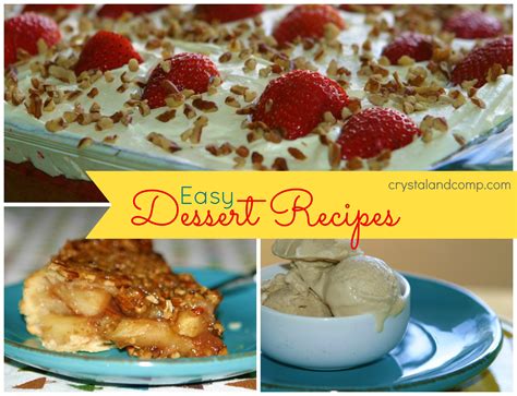 Dessert Recipes: Easy Recipes