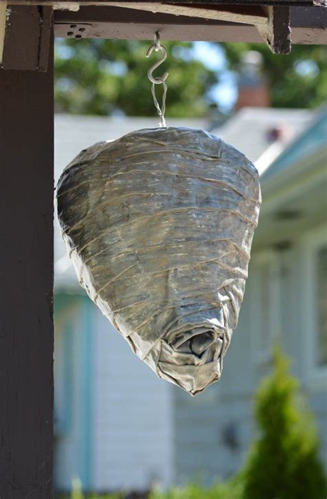 DIY FAKE WASP NEST | Hometalk