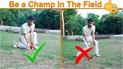 How to Improve Fielding in Cricket !! Correct Fielding Technique !! - YouTube