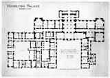 1822 Floor plan, Hamilton Palace | Castle floor plan, Mansion floor plan, Floor plans
