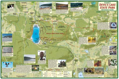 Devil's Lake State Park Adventure Guide – Franko Maps