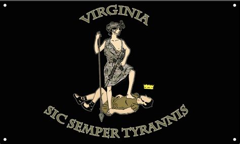 Offbase Virginia Sic Semper Tyrannis 3'x5' Flag | Offbase Supply Co. | Reviews on Judge.me