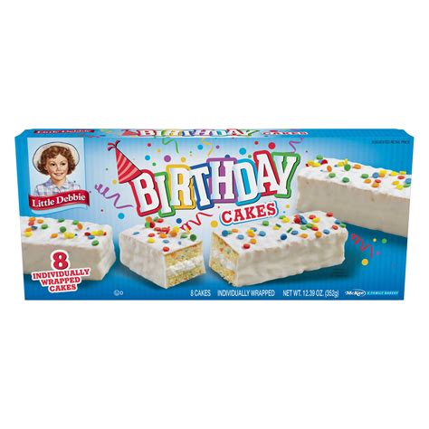 Buy Little Debbie Birthday Cakes, 8 ct, 12.39 oz Online at Lowest Price in Ubuy Nepal. 441059408