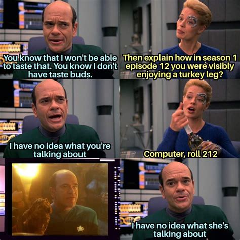 Incorrect Star Trek: Voyager Quotes - Memes - Media Chomp