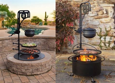 You Can Get A 3-Tier Campfire Grill For The Ultimate Cooking Experience ...