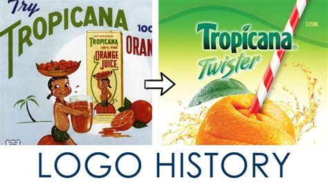 Tropicana logo, symbol | history and evolution - YouTube