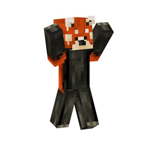 Red Panda! Skin series! Minecraft Skin