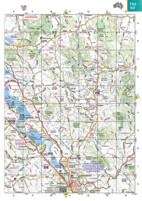 Australia Road & 4WD Atlas (Spiral Bound) - 252 x 345mm – Hema Maps ...