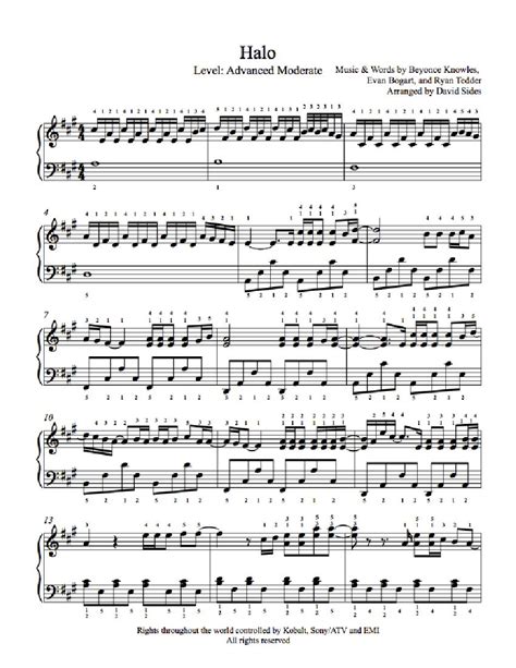 39+ Halo Theme Piano Sheet Music Free PNG | Piano Music