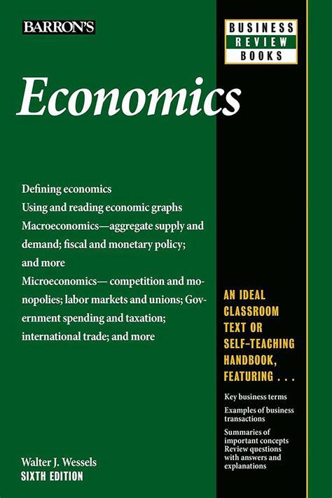 Economics | Book by Walter J. Wessels | Official Publisher Page | Simon & Schuster UK