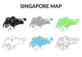 Singapore Map Vector Art, Icons, and Graphics for Free Download