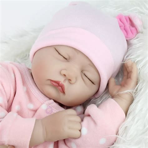 Aliexpress.com : Buy NPKDOLL 22 inches Sleeping Doll Reborn Babies Silicone Lifelike Baby Toys ...