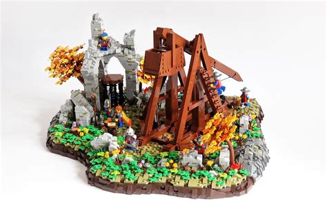 LEGO MOC Medieval Trebuchet by EDGE OF BRICKS | Rebrickable - Build with LEGO