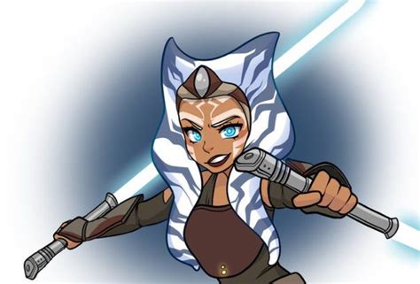 Fan-art of Ahsoka Tano. #StarWarsRebels #TanoTuesday | Star wars ...