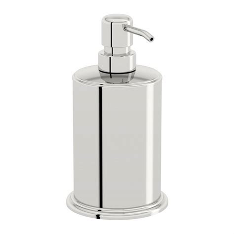 Options Freestanding Stainless Steel Soap Dispenser VictoriaPlum.com