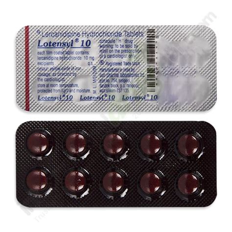 Buy Lercanidipine 10mg Tablets Online At Discounted Price | IDM.