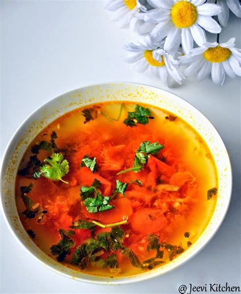 Jeevi Kitchen: Tomato Rasam without Tamarind