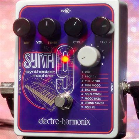 Accordo: EHX Synth9: il guitar synth