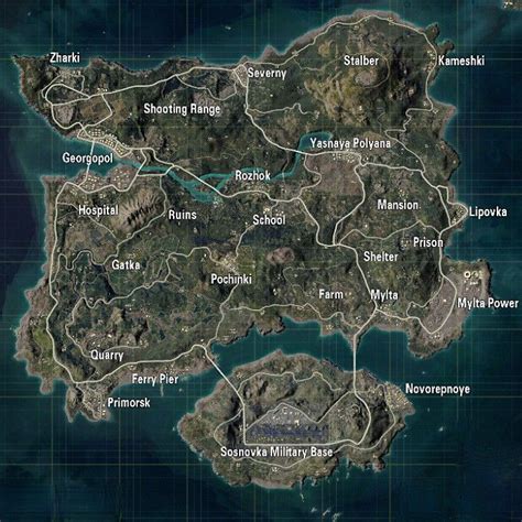 Erangle 2.0 Map Pubg Mobile | Mapas