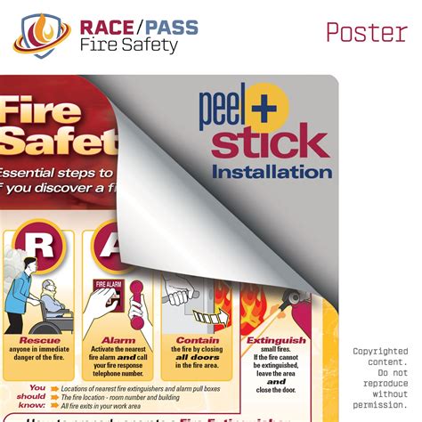 RACE/PASS Fire Safety Poster – RACE/PASS Fire Safety Solutions