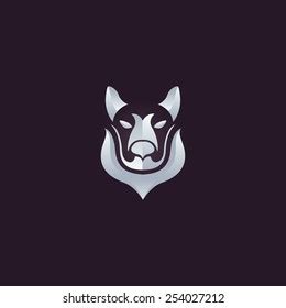 Wolf Logo Vector Stock Vector (Royalty Free) 254027212 | Shutterstock